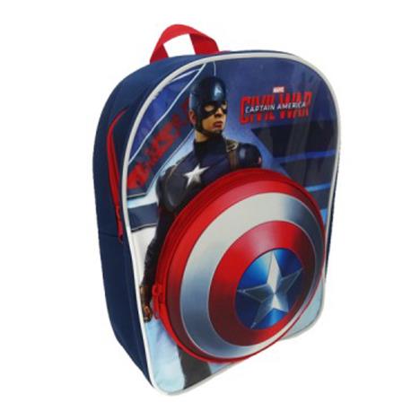 Avengers Captain America 3D junior Backpack (TMCIVIL001002) - Character ...