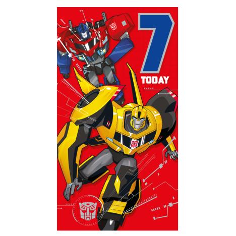 7 Today Transformers 7th Birthday Card  £2.45