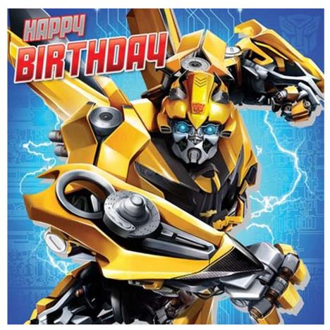 Transformers Bumblebee Birthday Card (TR050) - Character Brands