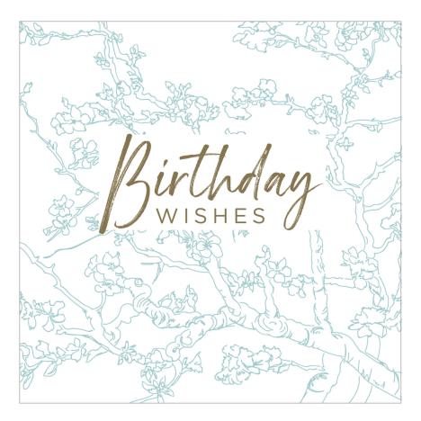 Almond Blossom Birthday Wishes Van Gogh Card  £2.10