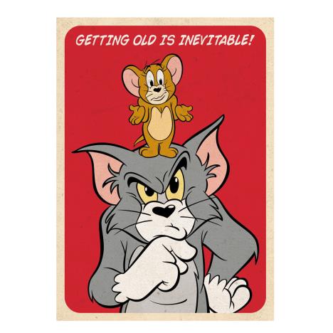 Tom and Jerry Getting Old Birthday Card  £1.89