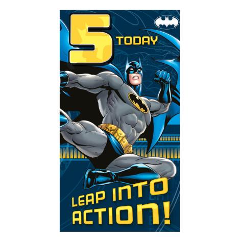 5 Today Batman 5th Birthday Card  £2.10