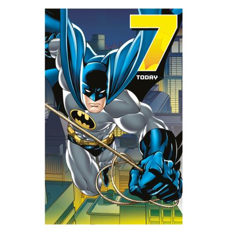 7 Today Batman 7th Birthday Card  £2.10