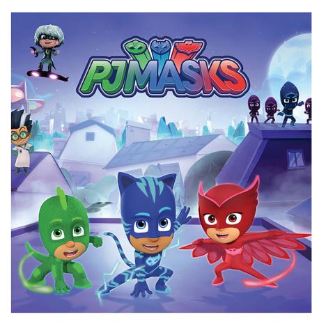 PJ Masks Night Stance Canvas Print (40cm x 40cm) (WDC101175 ...