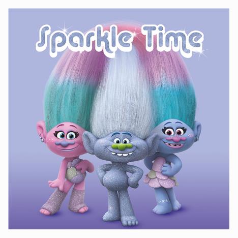 Trolls Sparkle Time Canvas Print (40cm x 40cm)  £24.99