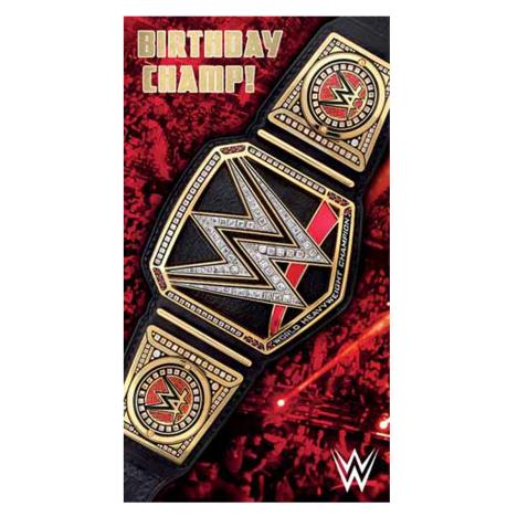 WWE Birthday Champ Card  £2.10