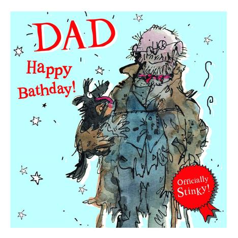 World of David Walliams Dad Birthday Card